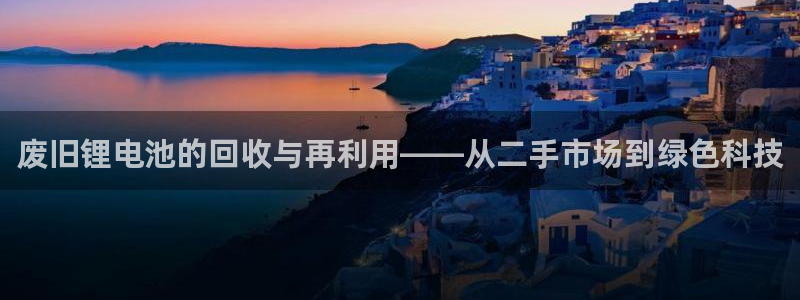 tp_l|nk app：废旧锂电池的回收与再利用——从二手市场到绿色科技