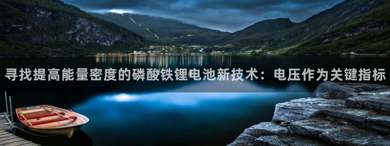 tpg软件下载：寻找提高能量密度的磷酸铁锂电池新技术：电压作为关键指标